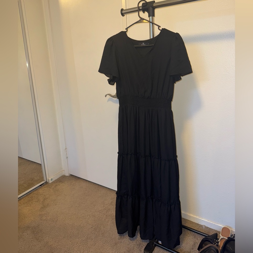 Chic Black Maxi Dress